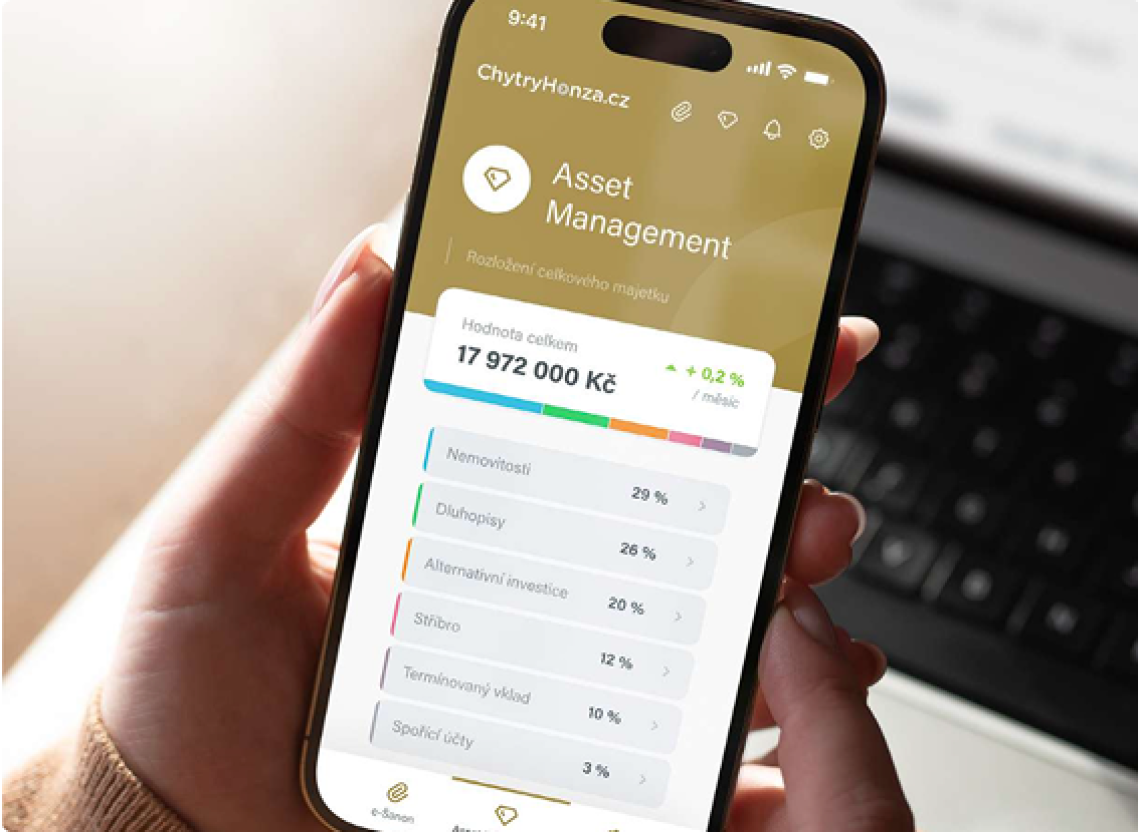 Spuštění mobilní aplikace Chytré Finance