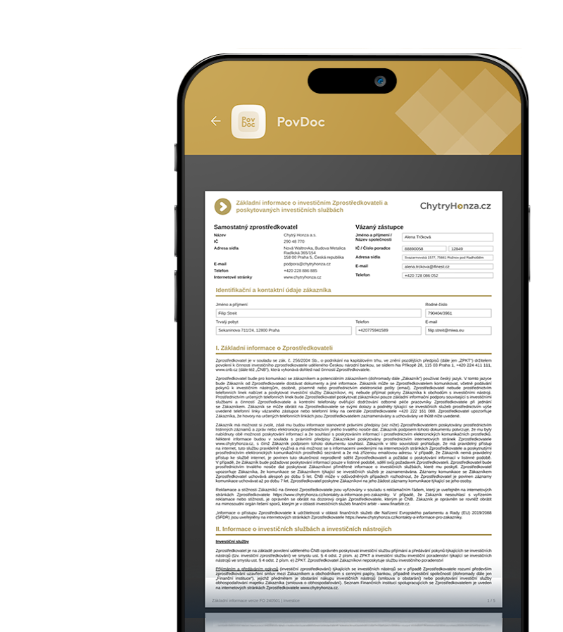 PovDoc a Bank iD